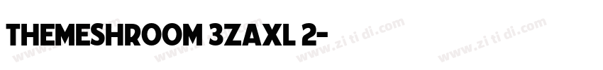 TheMeshroom 3zaXL 2字体转换